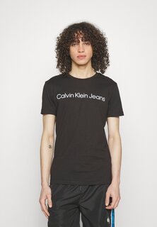 Футболка с принтом Calvin Klein Jeans, черный
