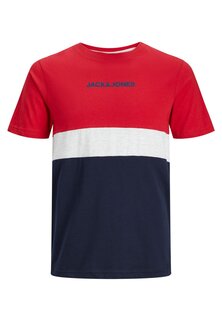 Футболка с принтом Jack &amp; Jones, красный