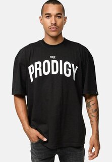 Футболка с принтом Trueprodigy, черный