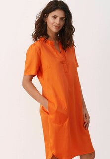 Джинсовое платье Part Two, оранжевый