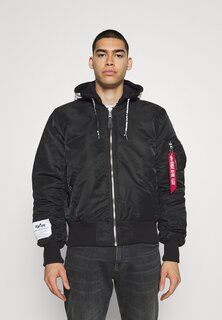 Куртка-бомбер Alpha Industries, черный