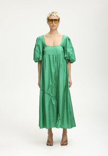 Длинное платье Gestuz, зеленый