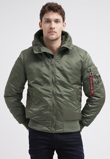 Демисезонная куртка Alpha Industries, зеленый