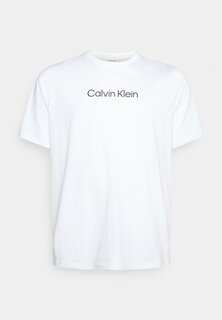 Футболка с принтом Calvin Klein, белый