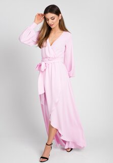 Длинное платье Swing Fashion, светло-розовый