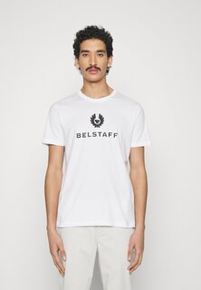 Футболка с принтом Belstaff, белый