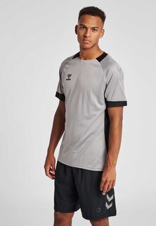 Спортивная футболка Hummel, серый меланж