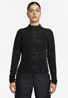 Блузка с длинными рукавами Nike, черный