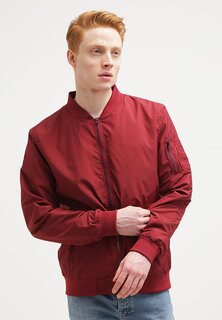 Куртка-бомбер Urban Classics, темно-красный