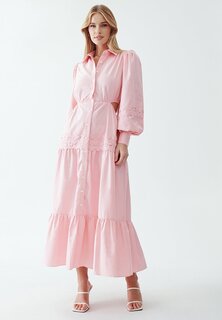 Платье-рубашка THE FATED, светло-розовый