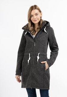 Классическое пальто ICEBOUND, серый меланж