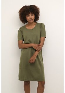 Вязаное платье Cream, зеленый