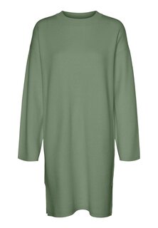 Вязаное платье Vero Moda, зеленый