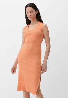 Вязаное платье s.Oliver, светло-оранжевый