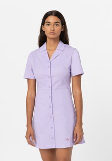 Платье-рубашка Dickies, фиолетовый