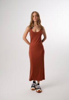 Платье из джерси ET NOS, коричневый