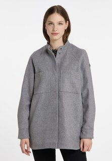 Классическое пальто DreiMaster, серый меланж