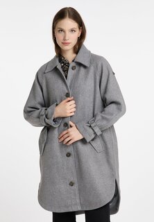 Классическое пальто DreiMaster, серый меланж