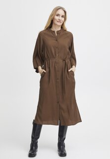 Платье-рубашка Fransa, коричневый