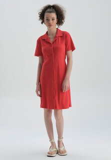 Платье-рубашка DAGI, красный
