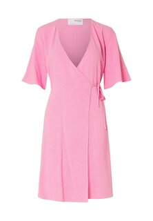 Летнее платье Selected, розовый