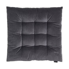 Подушка на стул H&amp;M Home Cotton Velvet, темно-серый