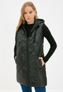 Пальто классическое Trendyol Modest, черный