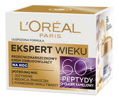 L&apos;Oreal Paris Восстанавливающий ночной крем против морщин Age Expert 60+ 50мл L'Oreal