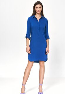 Платье-рубашка Nife, синий