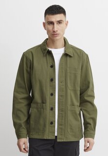 Джинсовая куртка Solid, бутылочно-зеленый !Solid