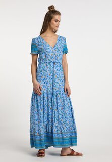 Длинное платье usha, светло-синий