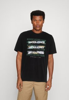 Футболка с принтом Jack &amp; Jones, черный