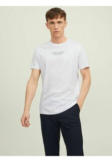 Футболка с принтом Jack &amp; Jones, белый