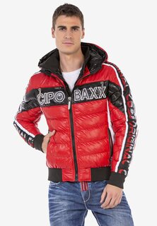 Куртка из экокожи Cipo &amp; Baxx, красный