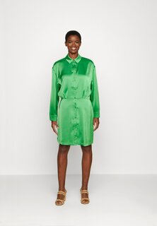 Платье-рубашка Samsøe Samsøe, зеленый