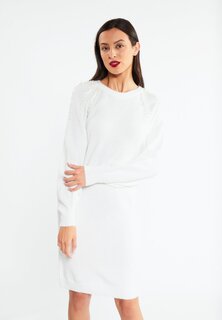 Вязаное платье faina, белый