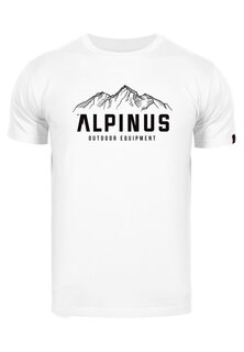 Футболка с принтом Alpinus, белый