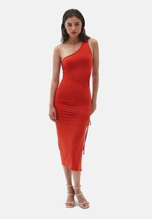 Платье OXXO, оранжевый меланж