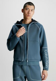 Толстовка на молнии Calvin Klein Performance, синий