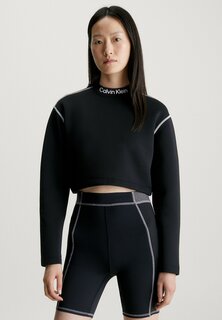 Блузка с длинными рукавами Calvin Klein Performance, черный