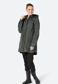 Зимнее пальто Ilse Jacobsen, антрацитовый меланж