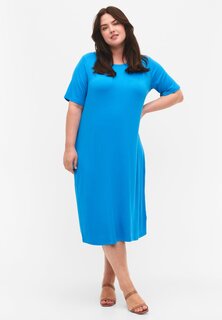 Вязаное платье Zizzi, синий