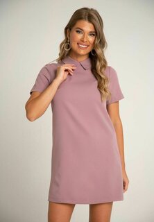 Платье-рубашка Awesome Apparel, розовый