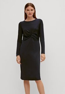 Платье из джерси comma, черный
