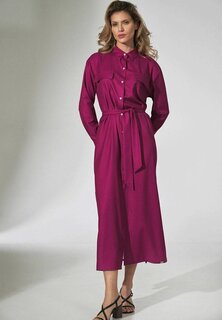 Платье-рубашка Figl, фиолетовый