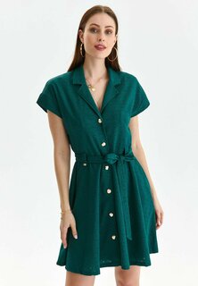 Платье-рубашка Top Secret, зеленый