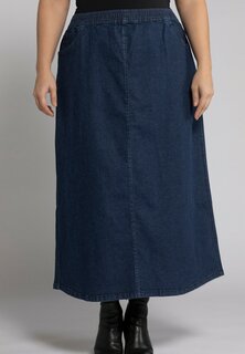 Джинсовая юбка Ulla Popken, темно-синий