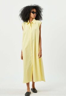 Платье-рубашка Minimum, желтый