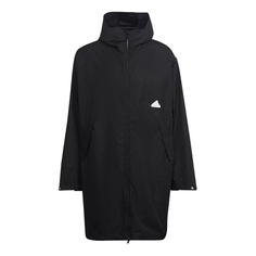 Ветровка Adidas Logo Solid Color Windbreaker Black HG2075, черный