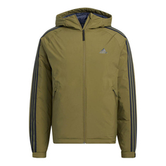 Пуховик Adidas Logo HN2120, зеленый